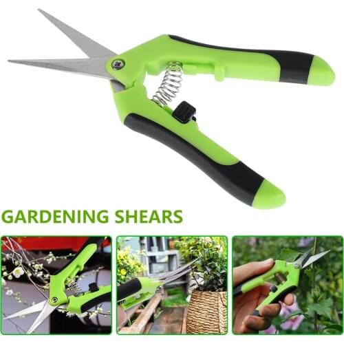 Garden Pruning Shears Fruit Picking Scissors Household Potted Trim Secateurs Plants Small Gardening Hand Tools