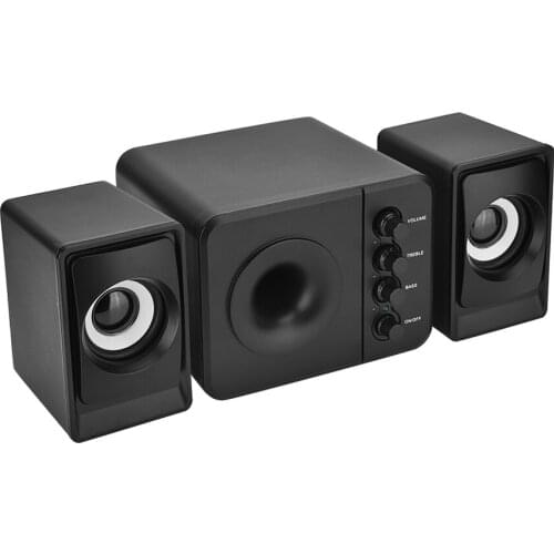 SOONHUA Bass Music Subwoofer Speakers USB 2.1 Wired Combination Speaker For SADA For Cellphone Laptop PC Free Shipping