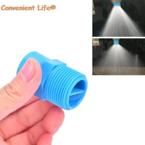 1pcs Atomizing Nozzle Integrated Defogger Misting Nozzle Atomizing Nozzle Fog water spray To Greenhouse Solid Cone Nozzle New