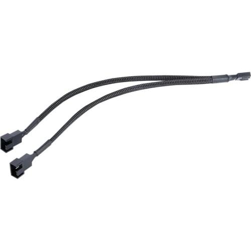 Cooler Extension Motherboard Wire Splitter Power Adapter 3Pin Fan Cable 4Pin Female To PWM Computer Male Cooling