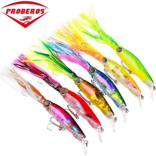 Weimostar 3D Eyes Fishing lures Artificial Bait Fishing Lures 44g Fishing Bait 14CM bass fishing tackle 6 Color Random