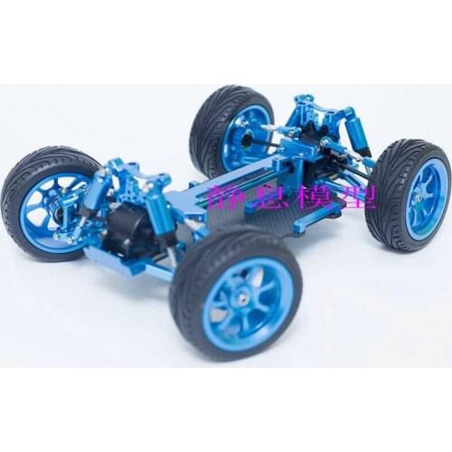 Wltoys A949 A959 A969 A979 RC Car spare parts Upgrade metal frame + carbon fiber chassis set