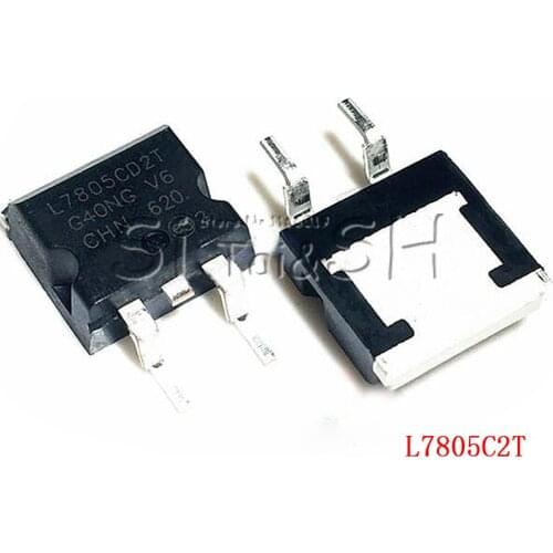 10pcs L7805C2T TO-263 L7805CD2T TO263 L7805 SOT L7805AC2T Three-terminal voltage regulator new