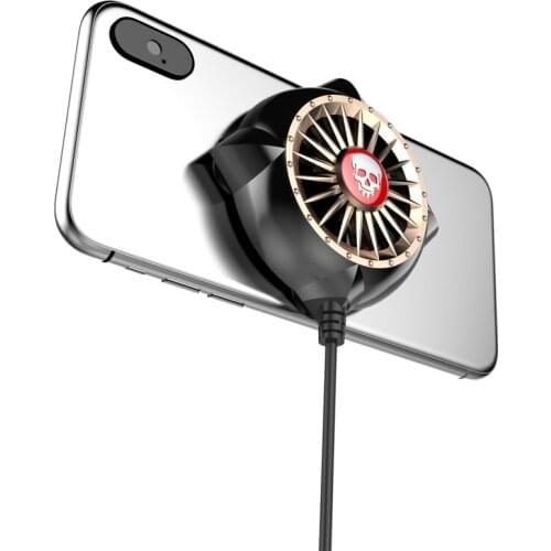 15 pcs Portable Mobile Phone Cooler USB cooling pad Cooler Fan Game Shooter Mute Radiator Controller Heat Sink for Smart Phone