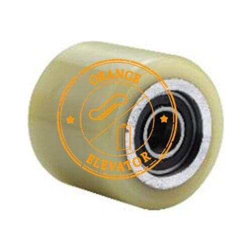 5 Pieces Escalator Handrail Support Roller OD75MM W70MM 6004