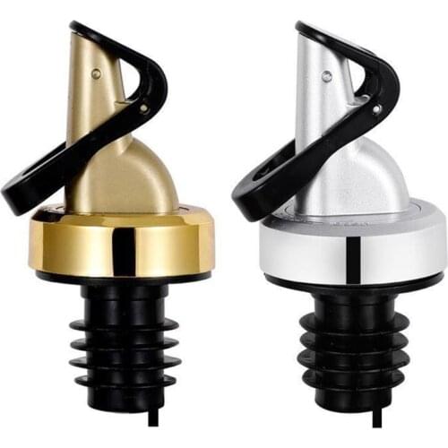 Kitchen Gadgets Wine Spout Pourer Oil Soy Sauce Liquor Dispenser Leak-proof Sealer Bottle Stopper Bar Tool