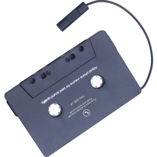 Portable Vintage Car Cassette SD MMC MP3 Tape Player Adapter Kit With Remote Control Stereo Audio Cassette Player