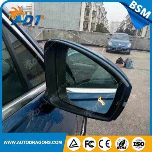 Blind Spot Assist Warning Sensor Safety Detection System Mirror With Defog function For Cadillac XTS