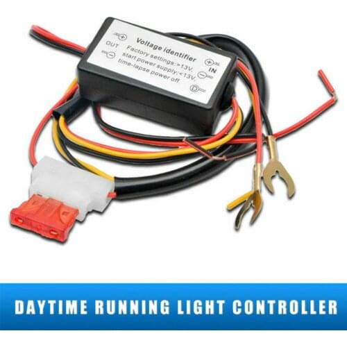 Bulb Relay Harness On/Off Controller Switch DRL 12V Car LED Daytime Running Light Lamp Multi-Function LED Daily To Light Dimmer
