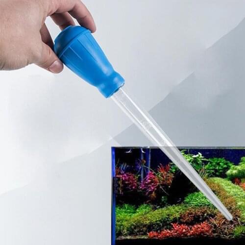 Manual Squeeze Vacuum Gravel Water Changer Sand Washer Cleaner Fish Tank Siphon Durable Aquarium Pump
