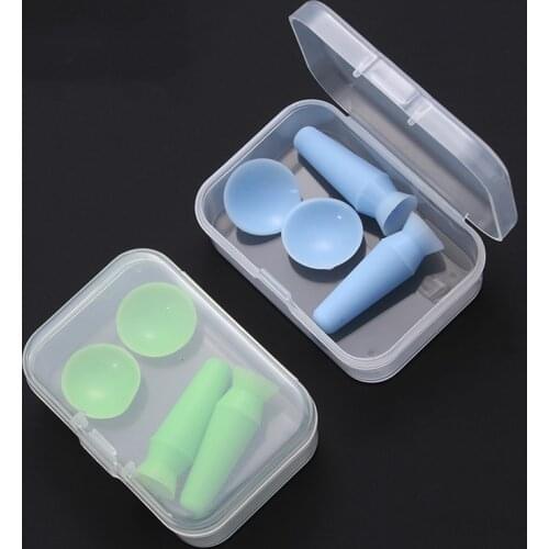 Silicone eyeball protective cover eyelid pad embedding thread double eyelid protector artificial eye piece suction cup
