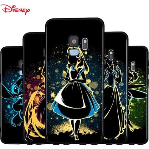 Silicone Cover Elsa Ariel Princess For Samsung Galaxy A9 A8 A7 A6 A6S A8S Plus A5 A3 A02 Star 2018 2017 Phone Case