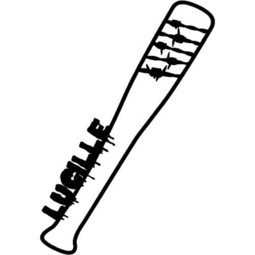 ZOMBIE THE WALKING DEAD NEGAN LUCILLE Personality Vinyl Decal Car Sticker Motorcycle sticker