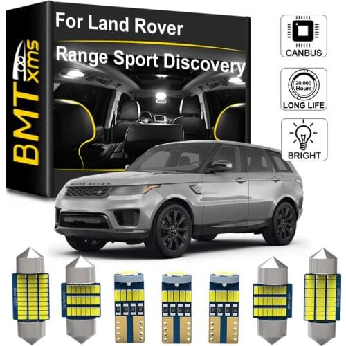 BMTxms Interior LED For Land Rover Range Sport L320 Evoque P38 L322 Freelander 1 2 Discovery 2 3 4 LR2 LR3 LR4 Canbus Car Light