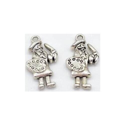 High quality vintage10 PCS man warrior sword shield charms fit Diy handmade necklace earrings bracelet charms Jewelry Making