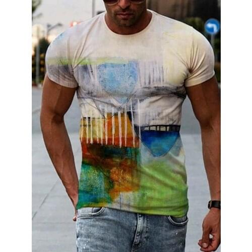 XIUCHENGNW Short Sleeve T-shirts For Men