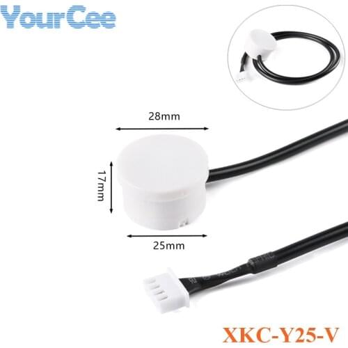 XKC-Y25-V Water Liquid Level Switch Sensor Contactless Non-contact Attached Water Liquid Level Detector Sensor Outer 5-24V