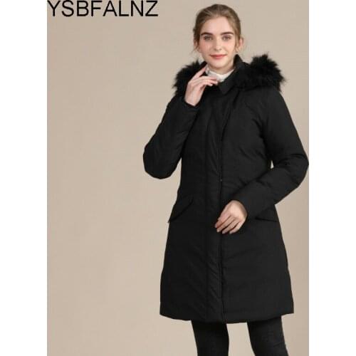 Женские модные пуховики YSBFALNZ China At AliExpress