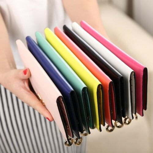 1 Pcs Women Lady Wallet Purse Long Design Bowknot Holder for Coin Money Cards Best Sale-WT