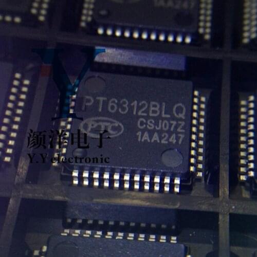 100% New&original In Stock ! PT6312 PT6312BLQ TQFP-44 VFD
