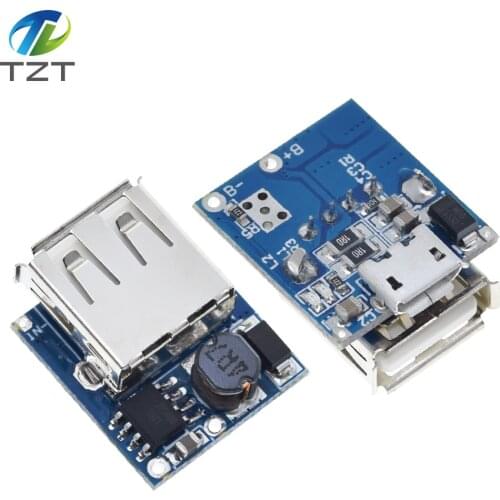 5V Lithium Battery Charger Step Up Protection Board Boost Power Module Micro USB Li-Po Li-ion 18650 Power Bank Charger Board DIY