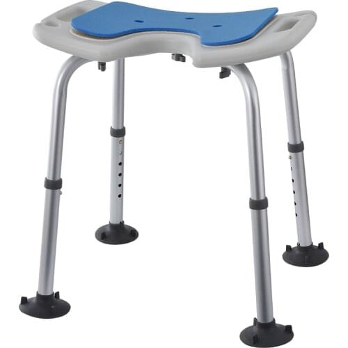 Big Suction Safety Shower Stool Bench Anti-Skid Older Old Man/Woman Bath Stool Height Adjutable For Elderly/Disabled People