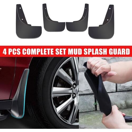 4Pcs Car Mud Flaps Splash Guard Mudguard Fender for 2014-2017 Toyota Corolla