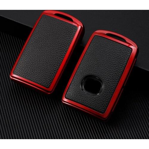 Soft TPU Car Remote Key Case Cover for For Mazda 3 Alexa CX4 CX5 CX8 2019 2020 3Button Smart Remote Car Key