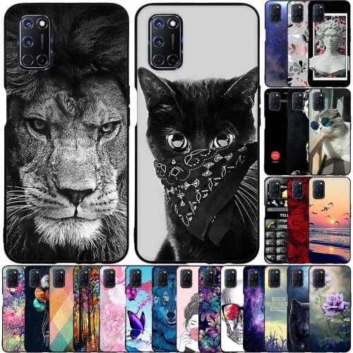 Phone Case for Oppo A52 A72 A92 Case Silicon Soft TPU Protective Bumper Cute Back Cover for Oppo A52 A72 Case Cover for Oppo A52