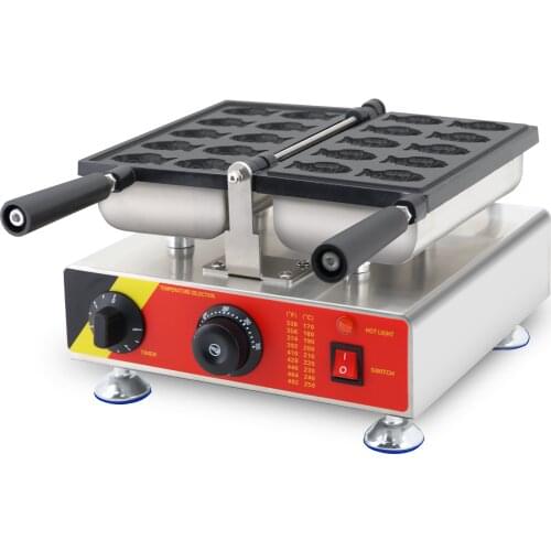 Mini fish shape waffle machine flip cooking stainless steel delicious healthy durable low price high quality