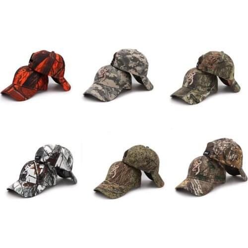 Outdoor Sports Rebound Cap Camouflage Cap Simple Tactical Military Army Camouflage Hunting Cap MenS Hat Adult Cap