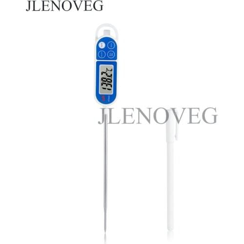 LCD Kitchen Meat Thermometer Electronic Oven Barbecue Gauges Temperature Waterproof Meter Tester Digital BBQ Food Cooking Gauges