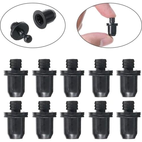 Mayitr 10 Pairs Speaker Grill Pegs Ball & Socket Fastener Plastic Screw Part Kit for Speaker Accessories