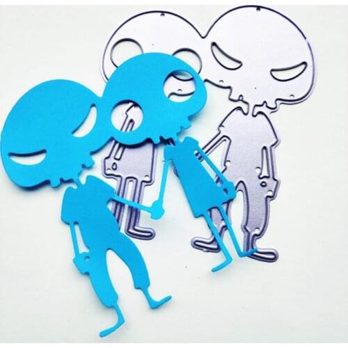 Metal Skeleton couple paper die cutting dies for Scrapbooking/DIY Easter wedding Halloween Easter card