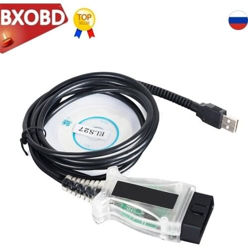 New V2.3.8 ELS27 FORSCAN Diagnostic Cable ELS27 V3 ELS 27 Support J2534 ELM327 ELS27 OBD2 For F-ord/M-azda/Lincoln/M-ercury