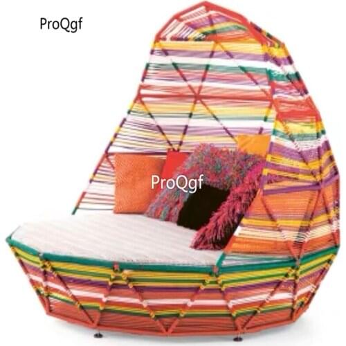 Prodgf 1 Set rainbow Minshuku Rattan Bed