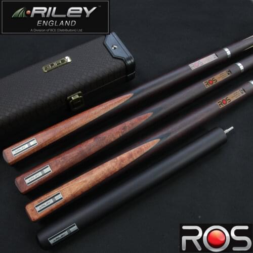 Professional RILEY 3/4 Snooker Cue For Competition High-end Handmade Billiard Cue Kit Stick with Case with Extension for Player