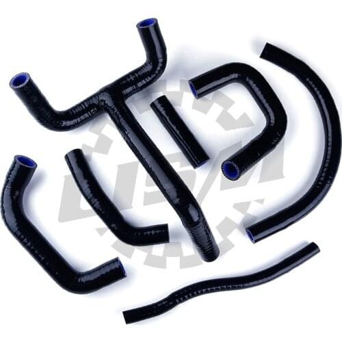 Silicone Radiator Coolant Hose For KTM LC4 620 625 640 660 Black Version