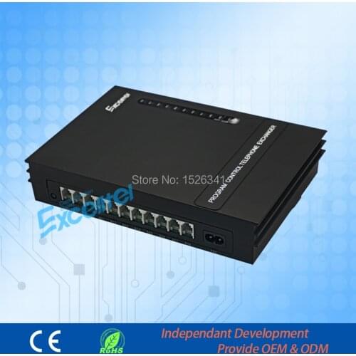 Exchange system / Mini PABX / home PBX/ MD208/ 2 PSTN line 8 extension