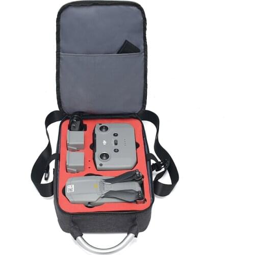 DJI Mavic Air 2 Drone Storage Bag Hard Shell Waterproof Carrying Case Travel Bag Shockproof Shoulder Hand Bag w/ Large Capacity