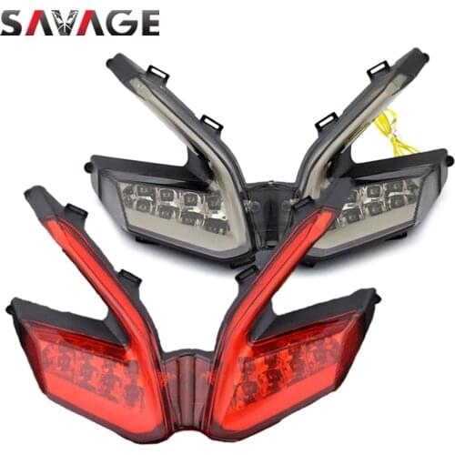 LED Taillight For DUCATI 899 959 1199/S/R 1299 Panigale Motorcycle Ultra Bright Tail Brake Light Integrated Blinker Lamp