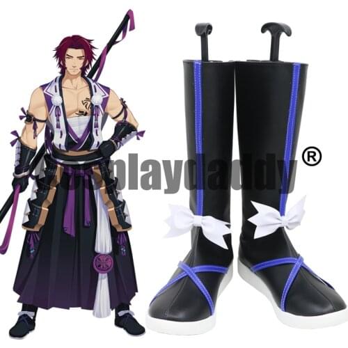 Touken Ranbu Muramasa School Yari Tonbokiri Normal Ver. Game Cosplay Shoes Boots C006