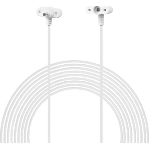 2.5m/8.2ft DC Extension Cable Compatible with Ring Spotlight Cam Battery Solar Panel Weatherproof Placing Solar Panel Further