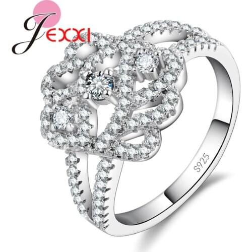 Top Quality Vintage Women Rings For Wedding Engagement Jewelry Fashion Bands Style Proposal Finger Ring Valentines Day