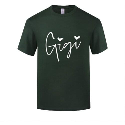 Funny Gigi Cotton T Shirt Funny Men O-Neck Summer Short Sleeve Tshirts Short Clothing