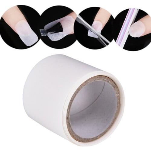 1 Roll Silk Nail Wrap Extension Guide Form False Nails Tools Nail Fiber & Silk Nail Wrap Nail Polish Gel