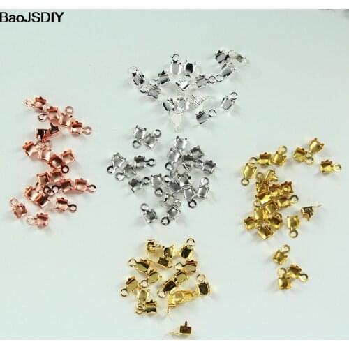 100 pieces SS6.5 SS8.5 SS10 SS12 SS14 SS16 SS22 SS28 SS38 Brass End Fasteners for Connect Rhinestone Chain(JM4590)