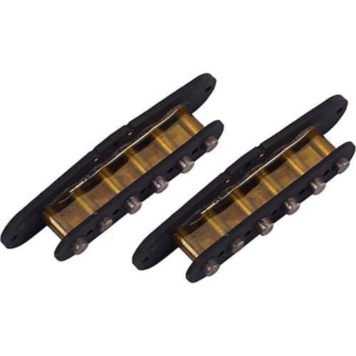 2 Packs Alnico 5 Single Guitar Coil Neck Pickup for Guitar Parts