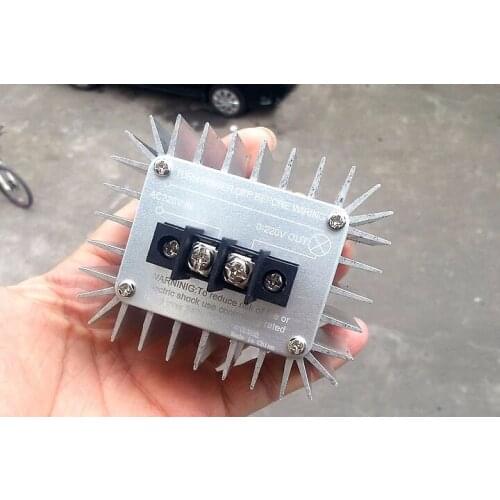 5000W High-power Electronic 220V Regulator SCR Dimming Thermostat Regulator