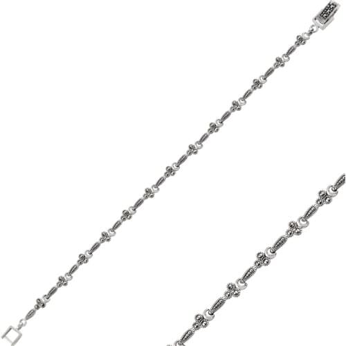 Silver 925 Sterling Marcasite Sterling Bracelet